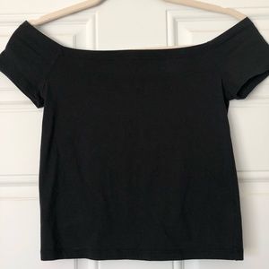Black Pacsun Off The Shoulder Top